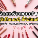 ดินสอเขียนขอบปาก (ลิปไลเนอร์) ยี่ห้อไหนดี