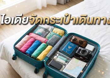 ไอเดียจัดกระเป๋าเดินทาง