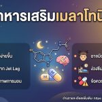 อาหารเสริมเมลาโทนิน คืออะไร