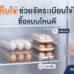 กล่องเก็บไข่ ซื้อแบบไหนดี