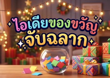 ไอเดียของขวัญจับฉลากปีใหม่