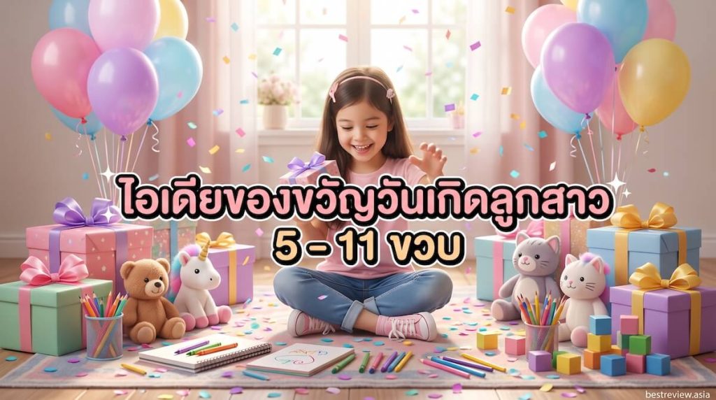 ไอเดียของขวัญวันเกิดลูกสาว
