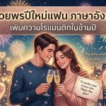 คำอวยพรปีใหม่แฟน ภาษาอังกฤษ เพิ่มความโรแมนติกในข้ามปี