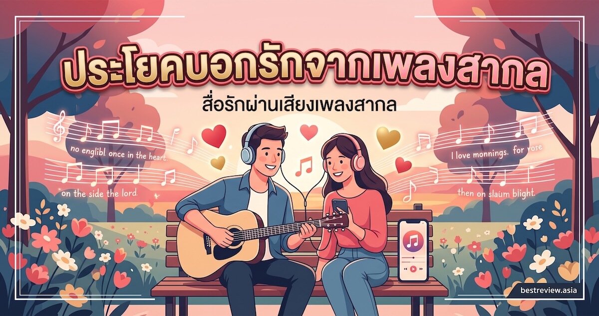ประโยคบอกรักจากเพลงสากล