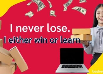 คำคมนักธุรกิจ แคปชั่นแม่ค้า ภาษาอังกฤษ – I never lose. I either win or learn