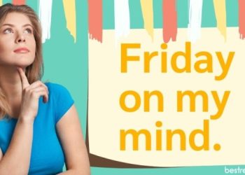 แคปชั่นวันศุกร์ ภาษาอังกฤษ – Thanks God It’s Friday : TGIF !